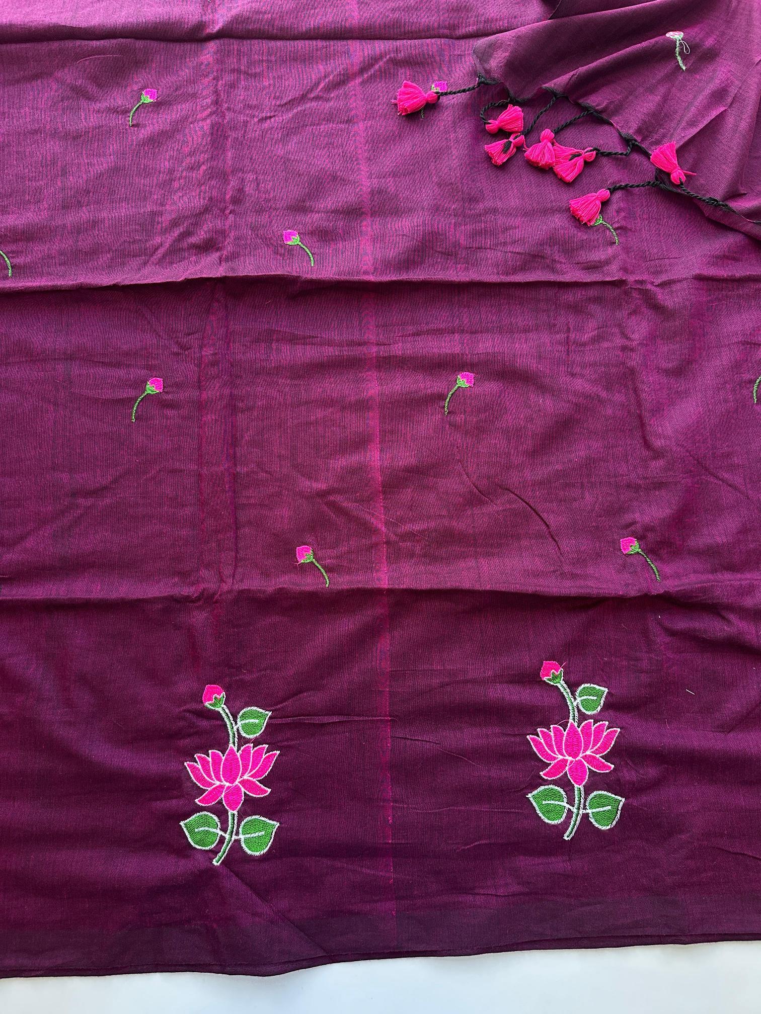 Dazira Lotus catalog cotton saree wholesalers