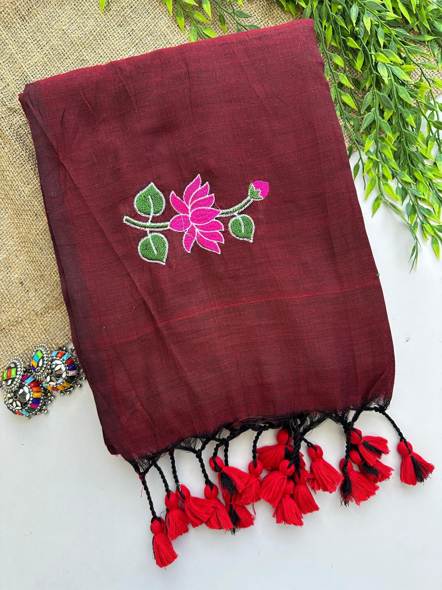 Dazira Lotus catalog cotton saree wholesalers