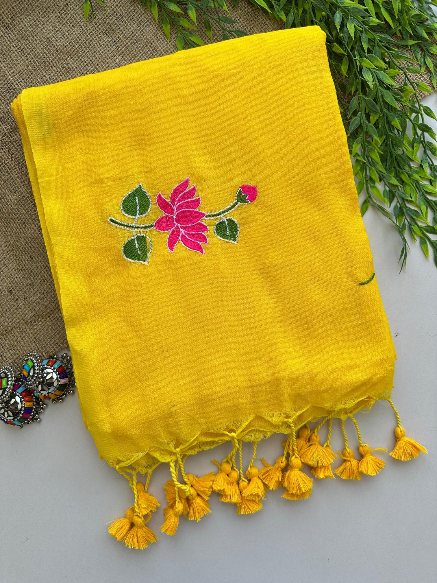 Dazira Lotus catalog cotton saree wholesalers