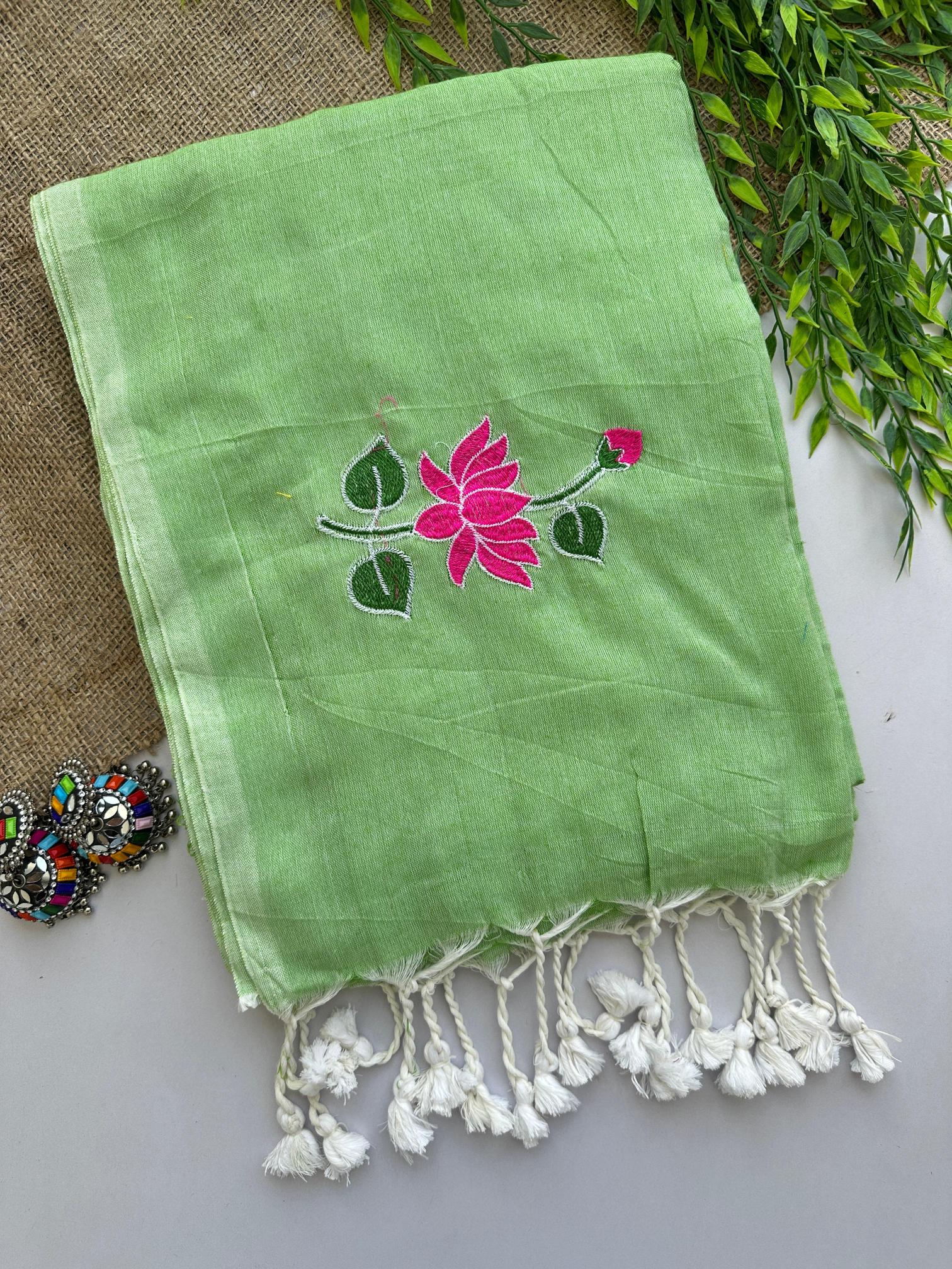 Dazira Lotus catalog cotton saree wholesalers