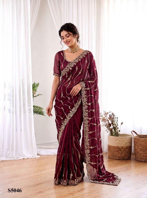 Dazira Pavika catalog designer saree wholesalers