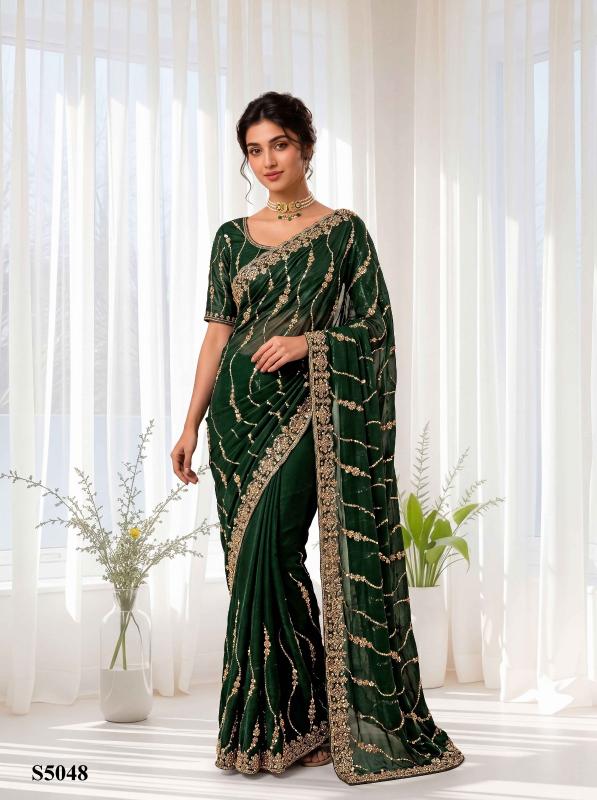 Dazira Pavika catalog designer saree wholesalers