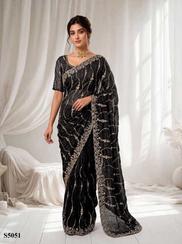 Dazira Pavika catalog designer saree wholesalers