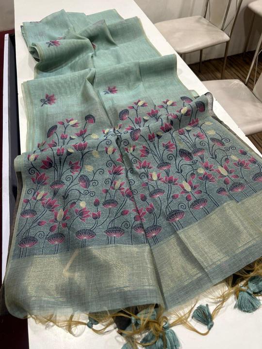 Dazira Premium soft muga Cotton vol 43 catalog wholesale cotton saree market in mumbai