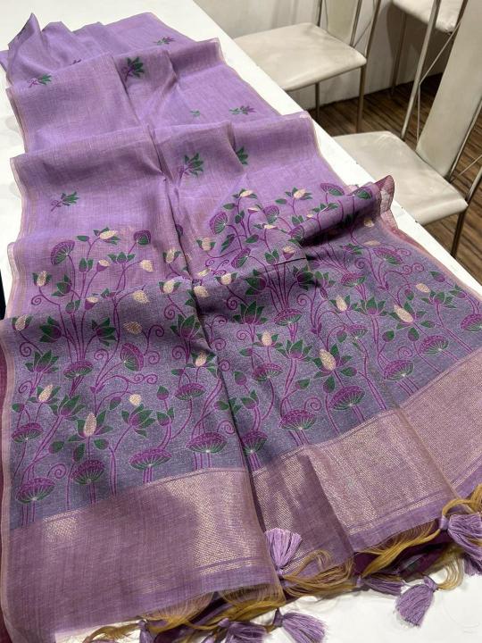 Dazira Premium soft muga Cotton vol 43 catalog wholesale cotton saree market in mumbai