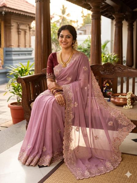 Dazira Pure Georgette Wholesale sarees in Pune