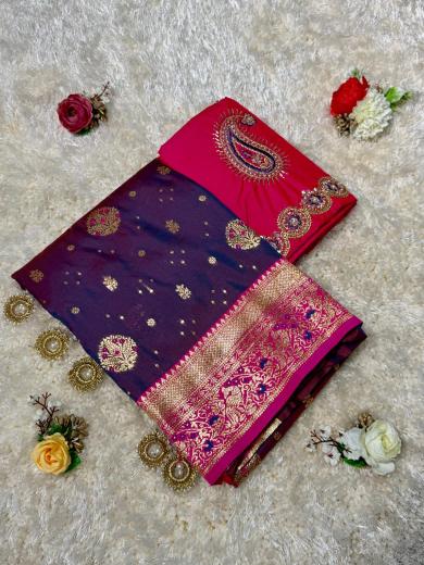 Dazira Rajbutti catalog paithani saree wholesale