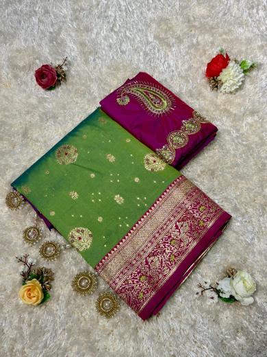 Dazira Rajbutti catalog paithani saree wholesale