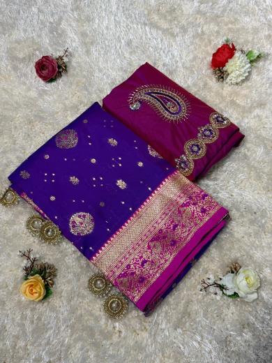 Dazira Rajbutti catalog paithani saree wholesale