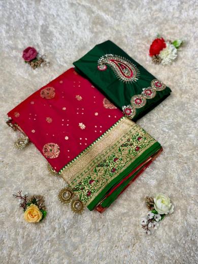 Dazira Rajbutti catalog paithani saree wholesale