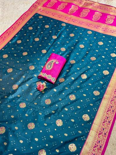 Dazira Rajbutti catalog paithani saree wholesale