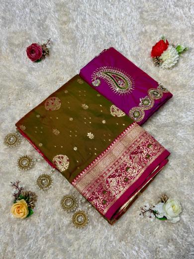 Dazira Rajbutti catalog paithani saree wholesale