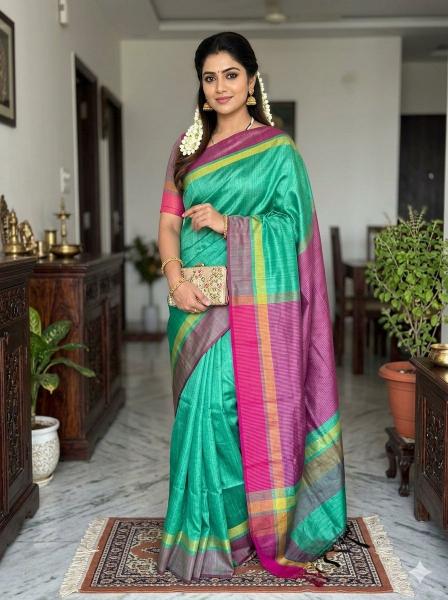 Dazira Raw Silk Saree wholesale price in Delhi