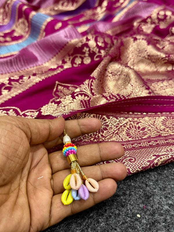 Dazira Rich Crepe Khadi Wholesale saree market in Bengal