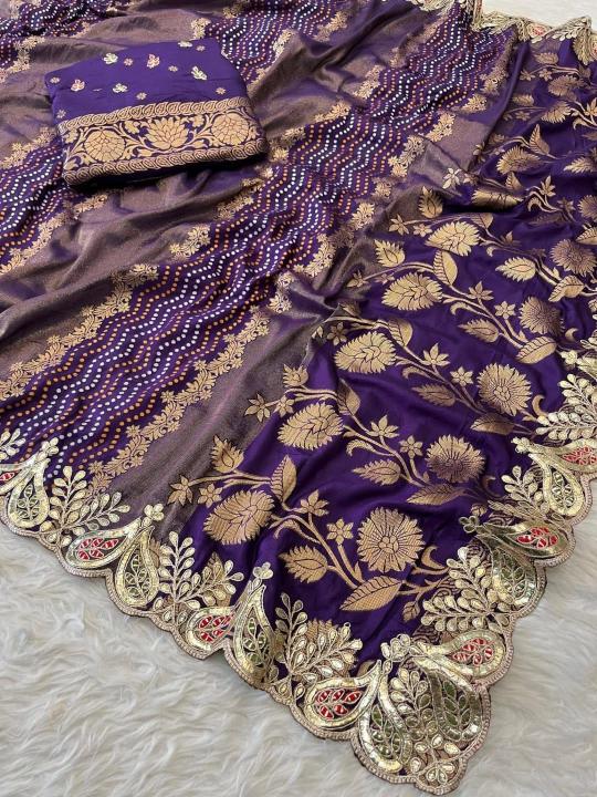 Dazira Russian silk Saree distributors in Kolkata