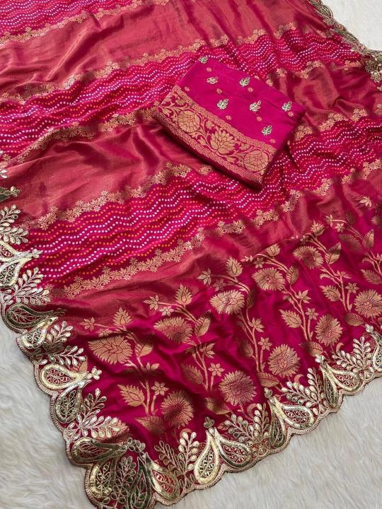 Dazira Russian silk Saree distributors in Kolkata