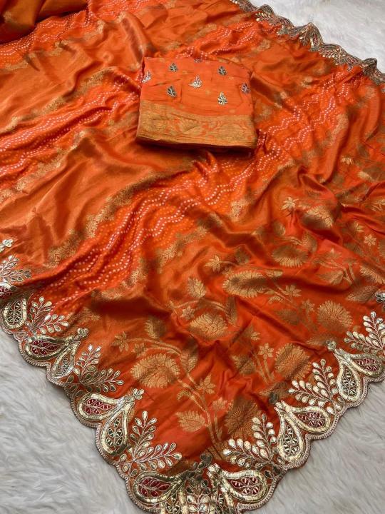 Dazira Russian silk Saree distributors in Kolkata