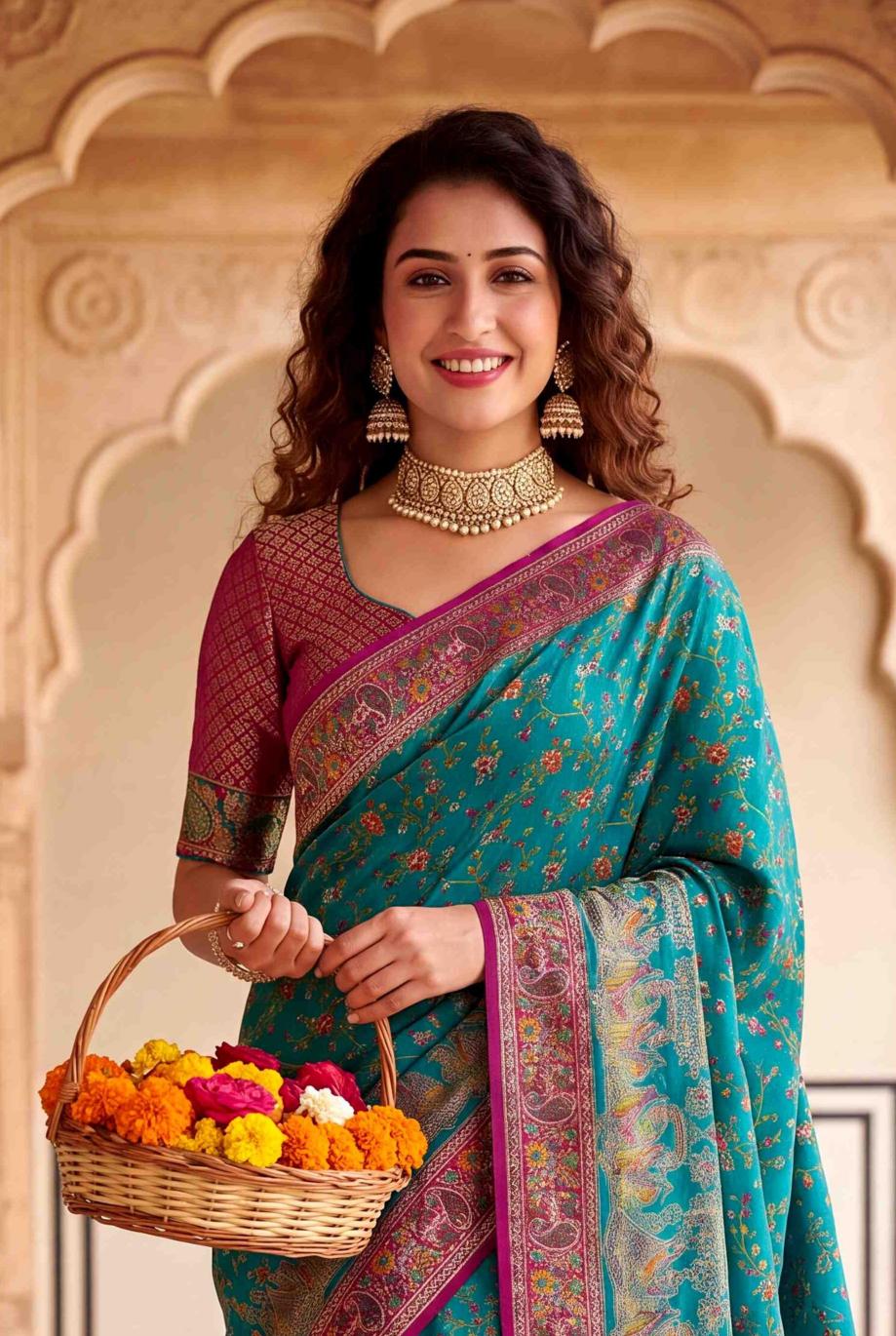 Dazira SF 1102 Designer sarees in Pune
