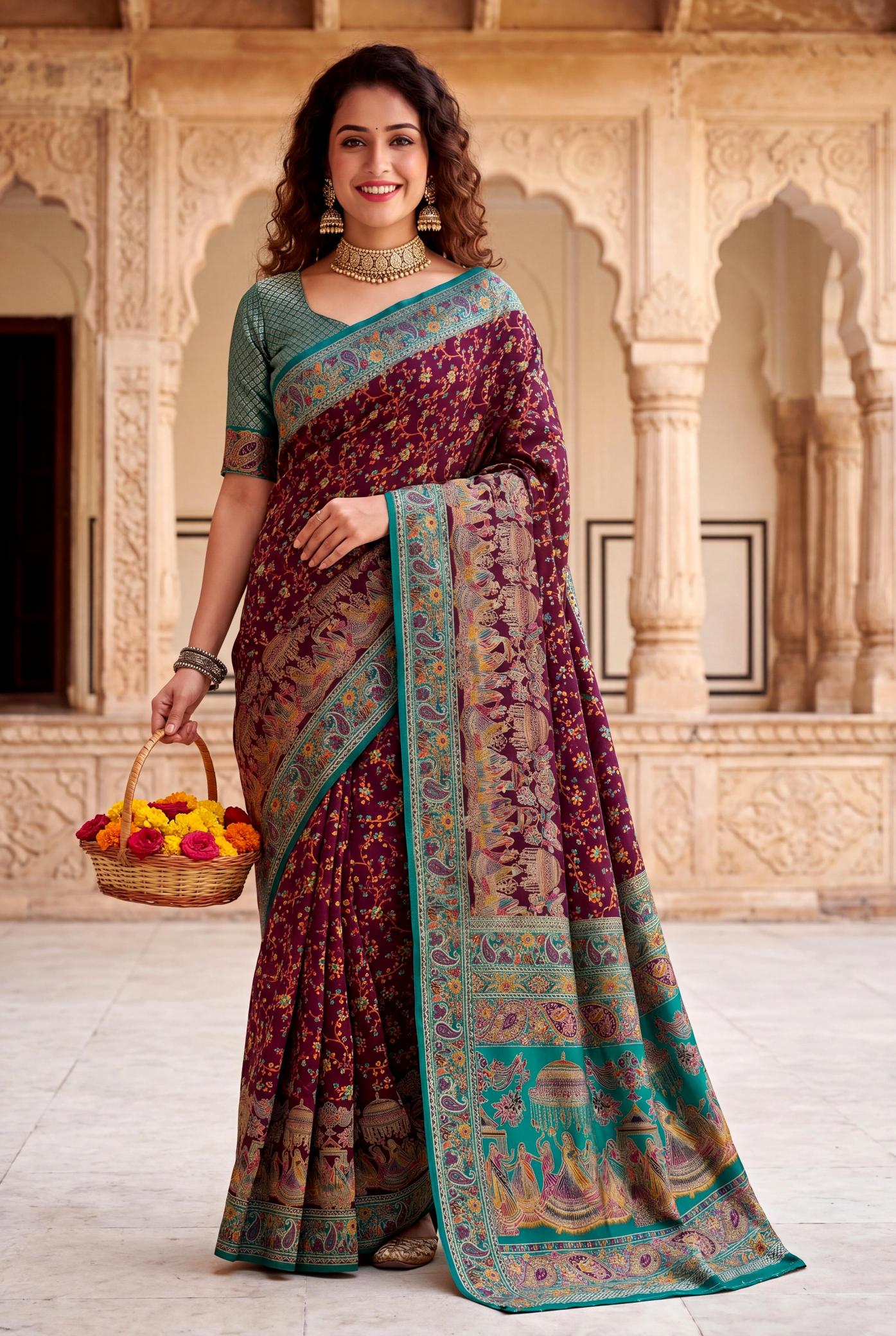 Dazira SF 1102 Designer sarees in Pune