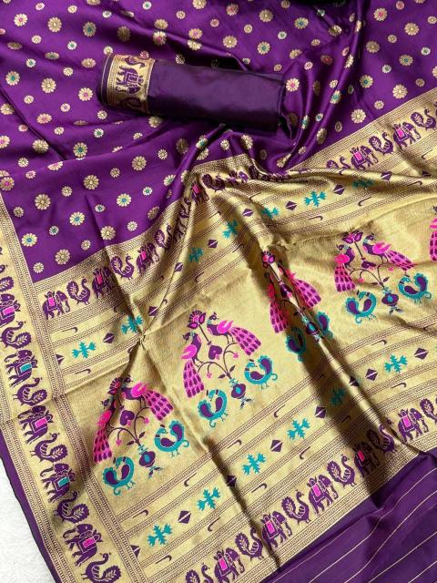 Dazira SF 878 catalog paithani saree wholesaler in surat