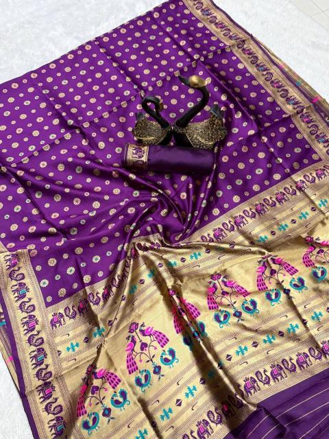 Dazira SF 878 catalog paithani saree wholesaler in surat