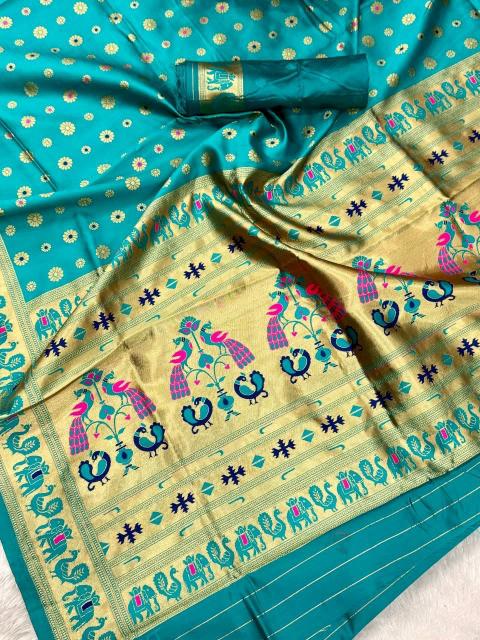 Dazira SF 878 catalog paithani saree wholesaler in surat