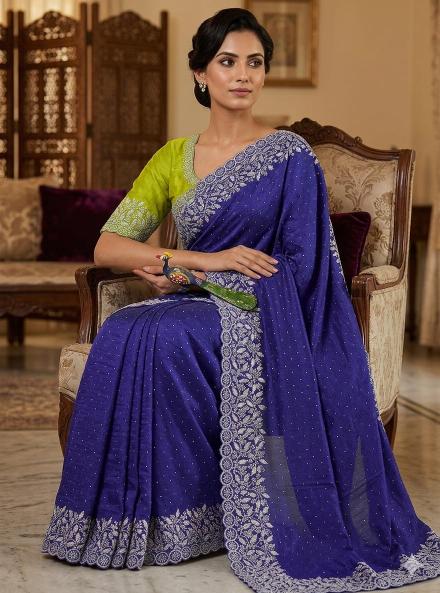 Dazira Space Chiffon Saree showroom in Pune