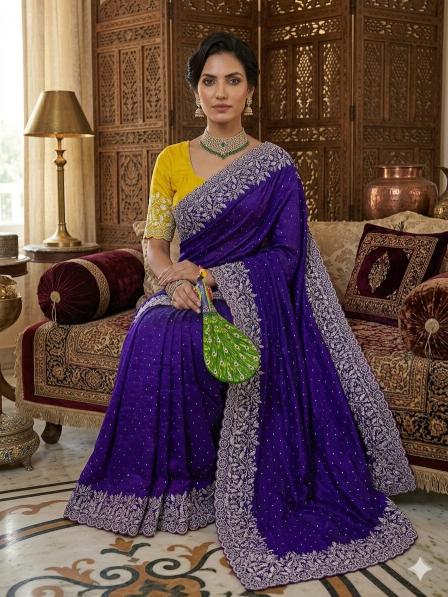 Dazira Space Chiffon Saree showroom in Pune