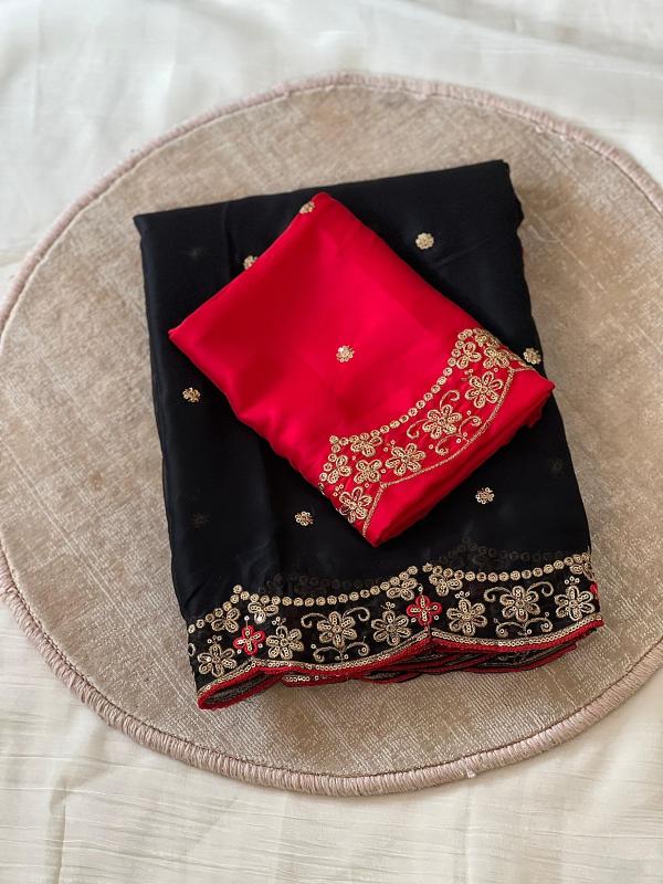 Dazira Star Georgette Kolkata wholesale saree suppliers