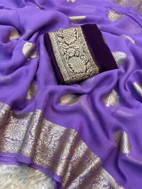 Dazira viscose leaf jacquard Saree manufacturers in Hyderabad