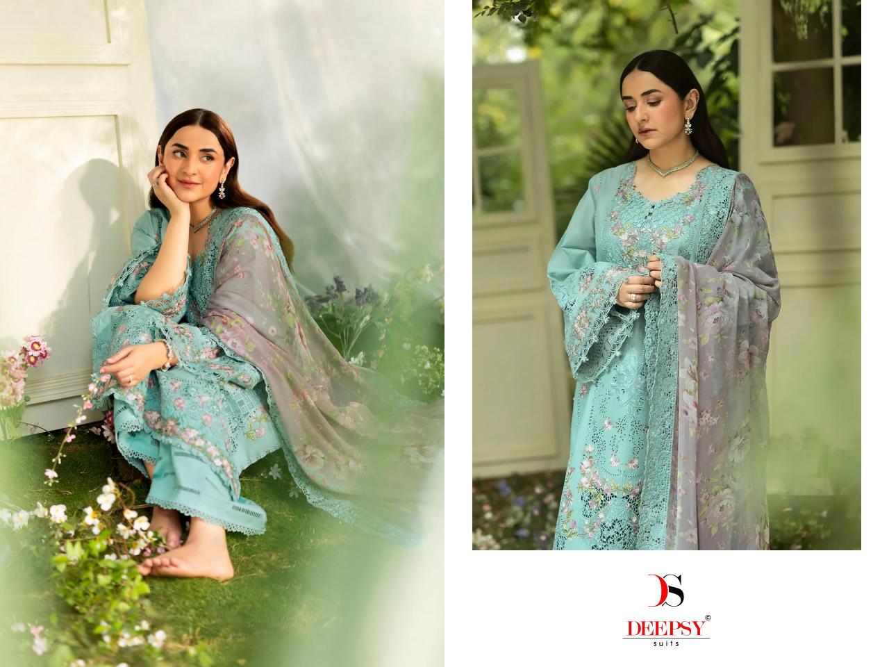 Deepsy Elaf Premium vol 6 catalog wholesale pakistani suit in surat