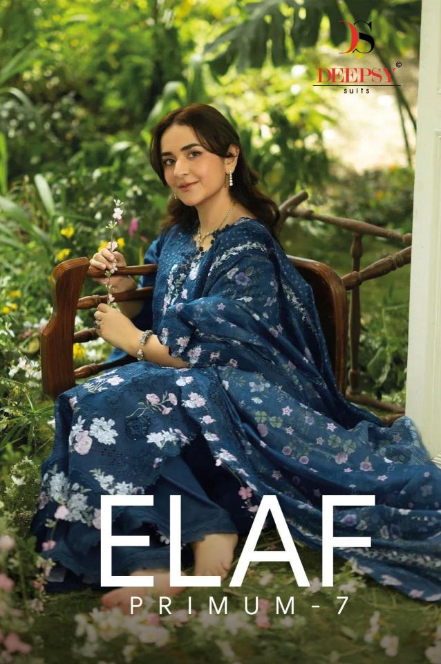 Deepsy Elaf Premium vol 7 catalog wholesale pakistani suits in uae