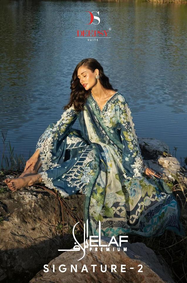 Deepsy Elaf Signature vol 2 catalog wholesale pakistani suits buy online