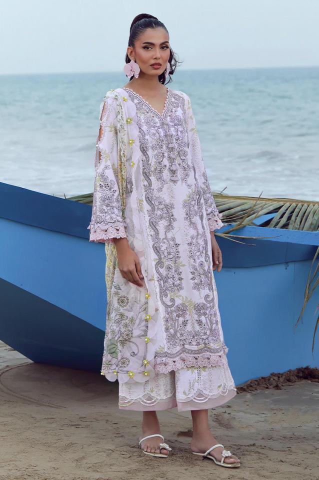 Deepsy Jade Flora Premium vol 2 catalog Chiffon dupatta wholesale pakistani designer suits