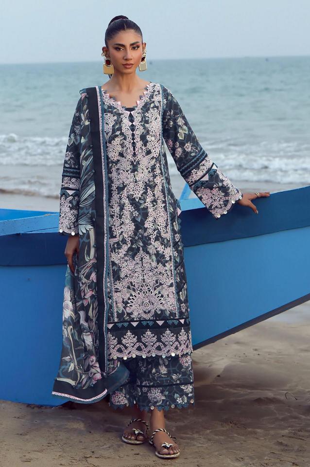 Deepsy Jade Flora Premium vol 2 catalog Cotton dupatta pakistani wholesale suits