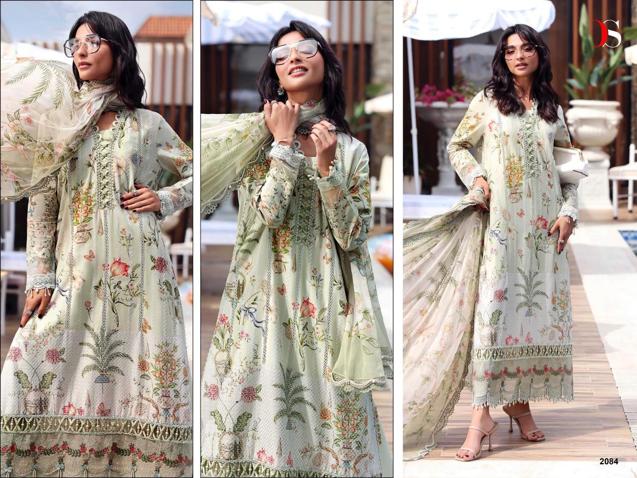 Deepsy Maria B MPrint 25 Vol 7 catalog Cotton Dupatta pakistani suits wholesale in india