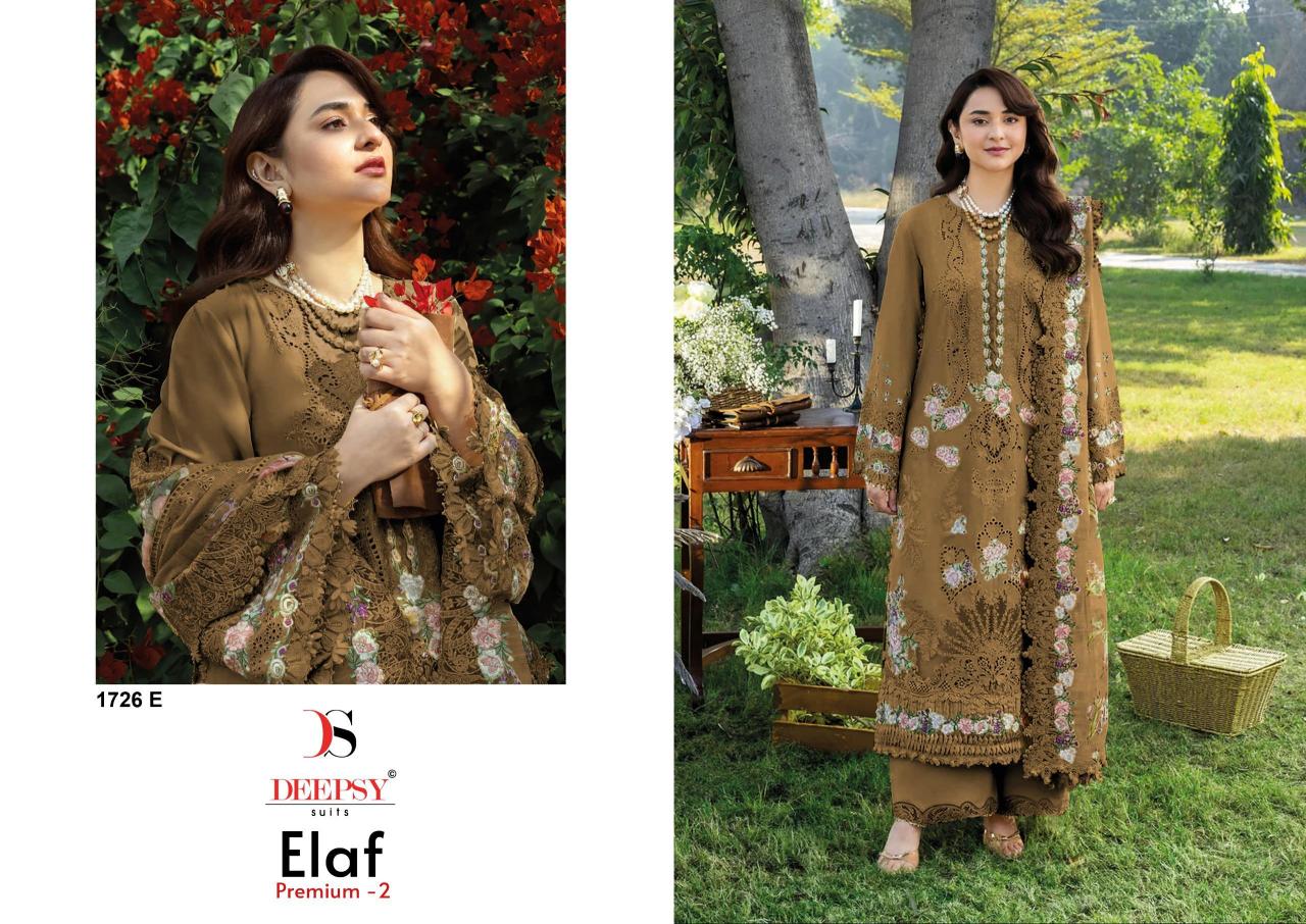 DEEPSY SUITS ELAF  Premium-3 Surat wholesale salwar kameez 