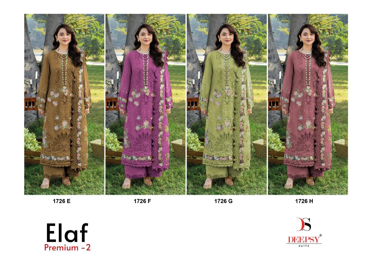 DEEPSY SUITS ELAF  Premium-3 Surat wholesale salwar kameez 