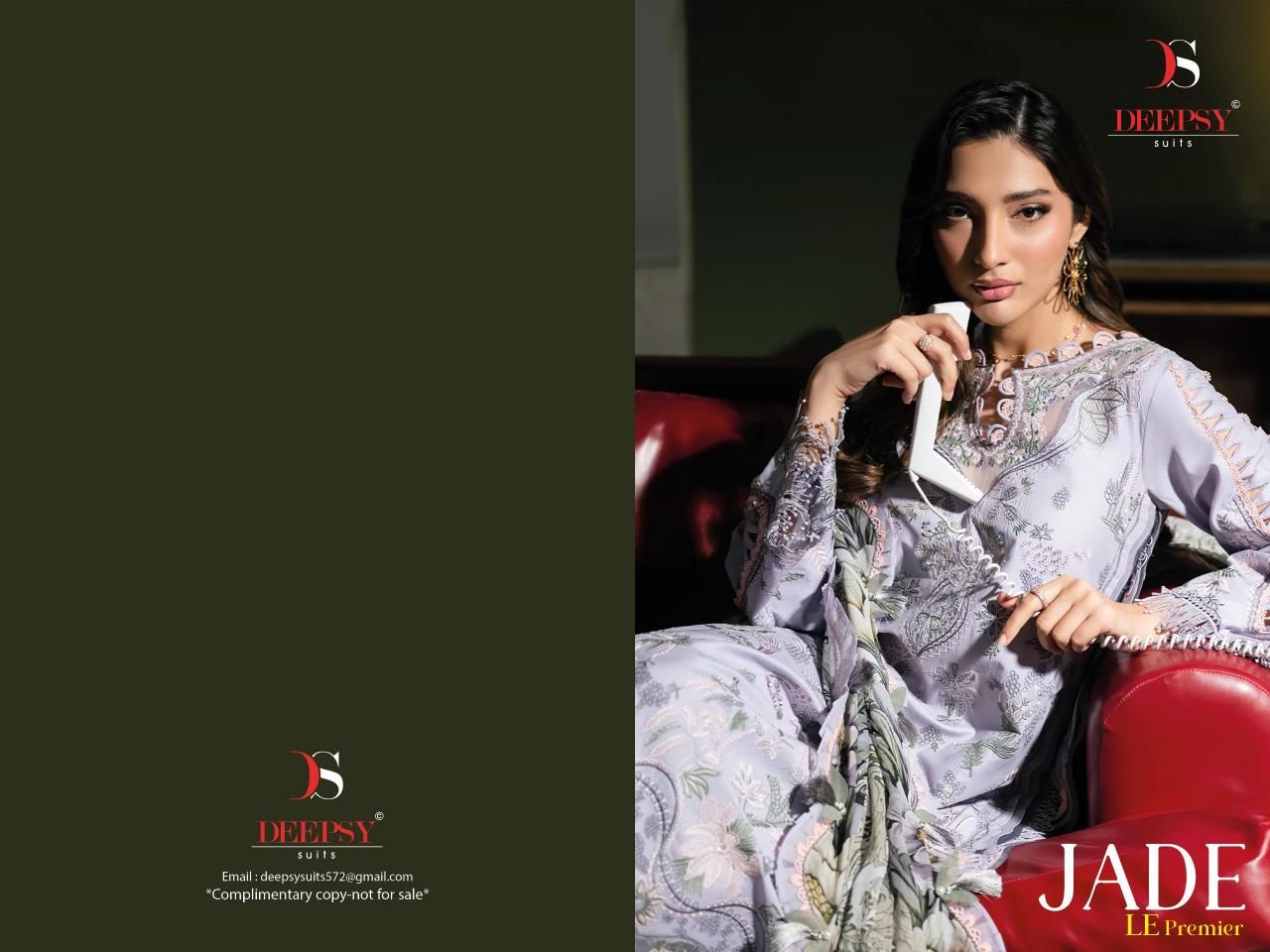 DEEPSY SUITS JADE le-Premier Latest wholesale salwar kameez collection