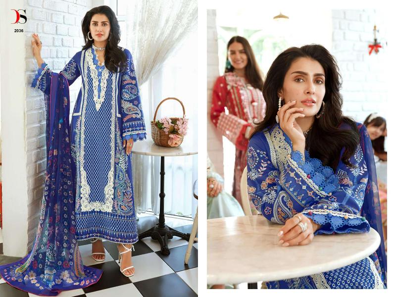 Deepsy Suits Mushq Lawn Vol-4 Bulk salwar suit suppliers in Hyderabad