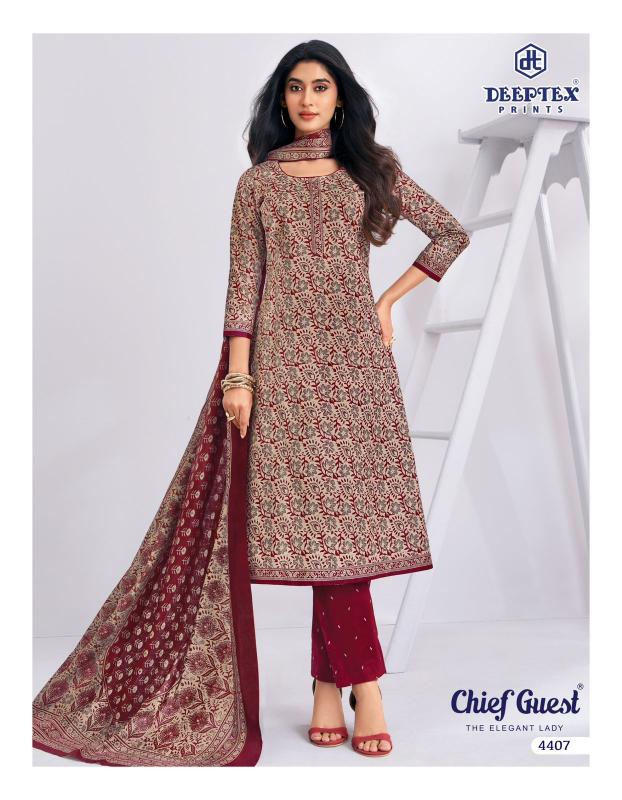 Deeptex Chief Guest Vol-44 – Dress Material - Wholesale Catalog