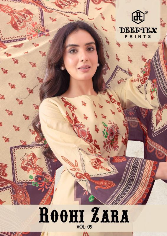 Deeptex Roohi Zara Vol-9 – Karachi Readymade Kurti Pant With Dupatta - Wholesale Catalog