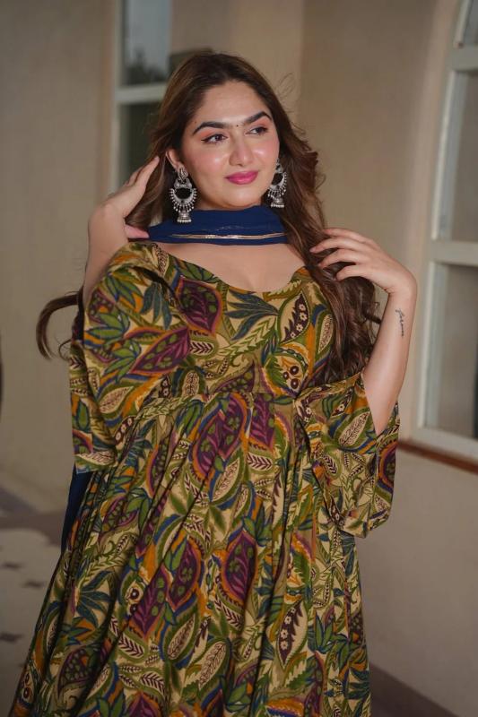 Devi vol 14 Catalog anarkali kurtis wholesale in hyderabad
