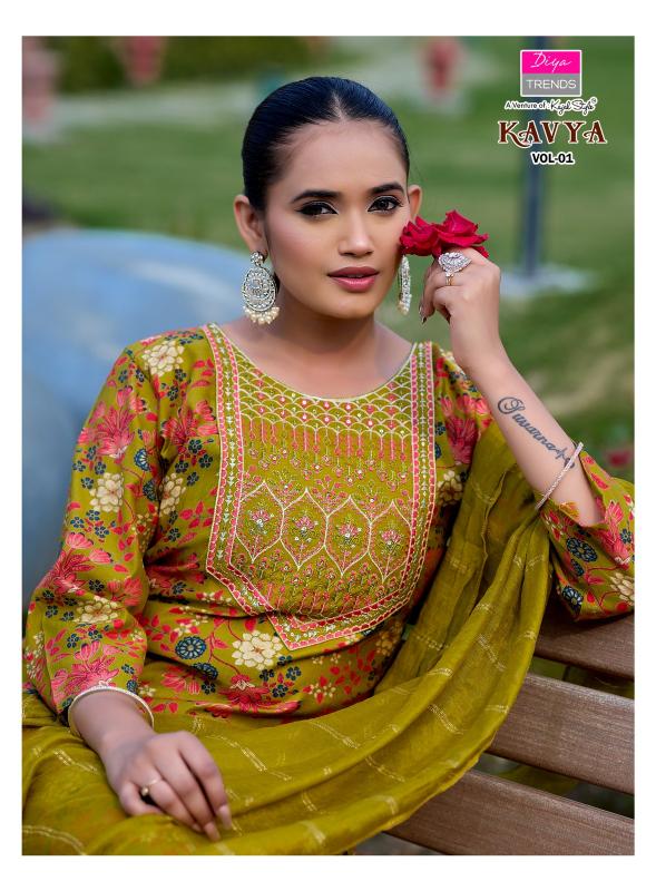 Diya Trends Kavya vol.1 Kurti stores in Pune