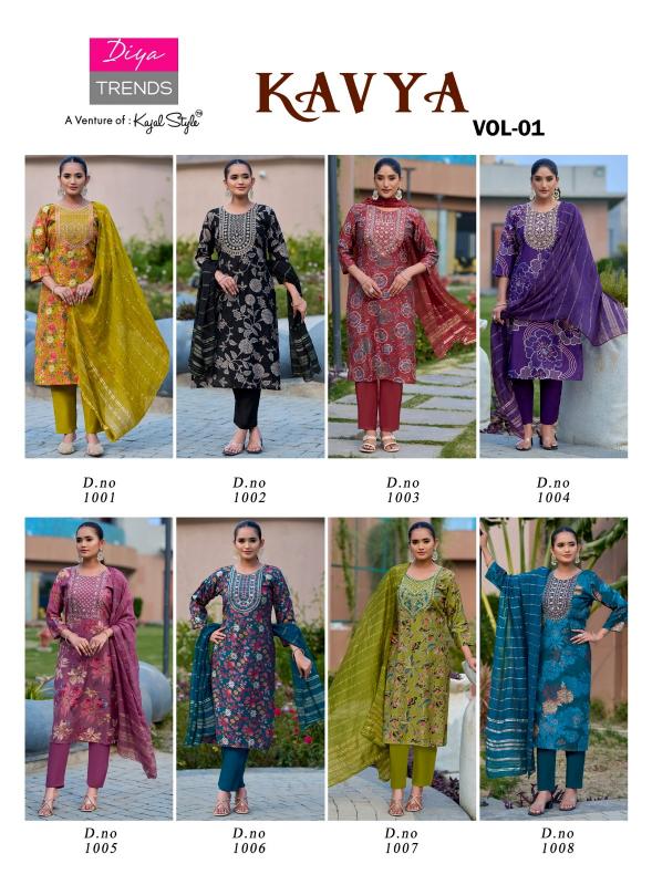 Diya Trends Kavya vol.1 Kurti stores in Pune