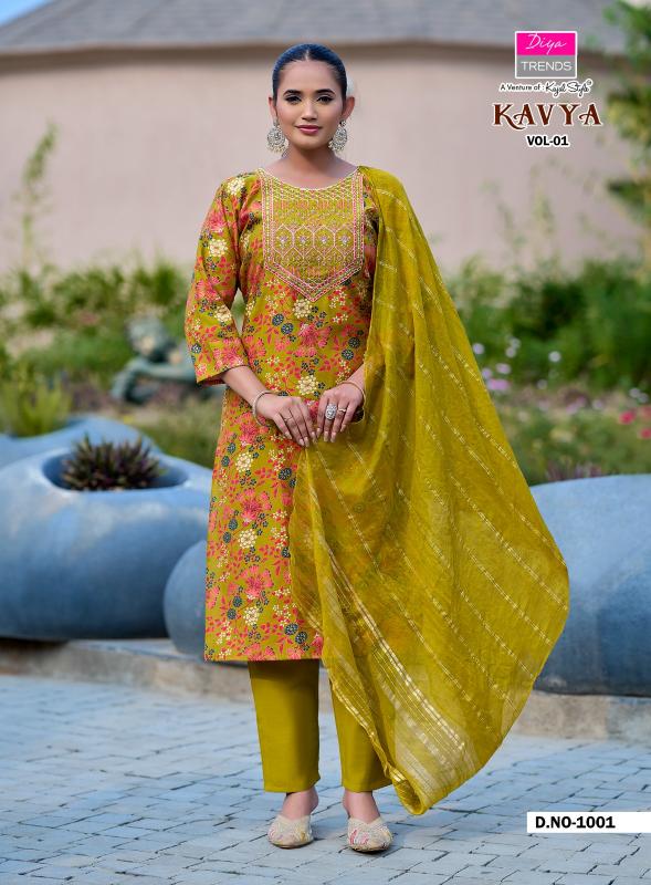 Diya Trends Kavya vol.1 Kurti stores in Pune