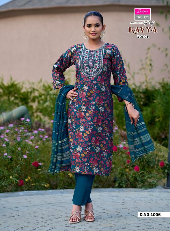 Diya Trends Kavya vol.1 Kurti stores in Pune