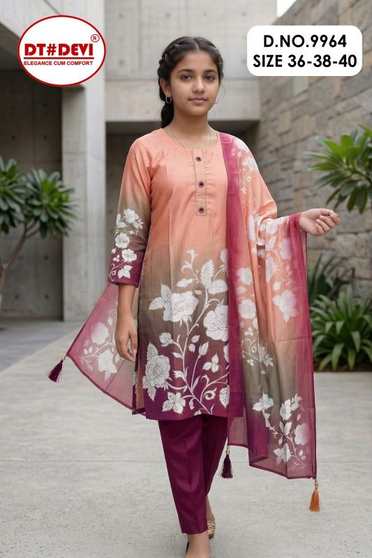 DT Devi Dakshana 9964 catalog kids wear wholesale salem