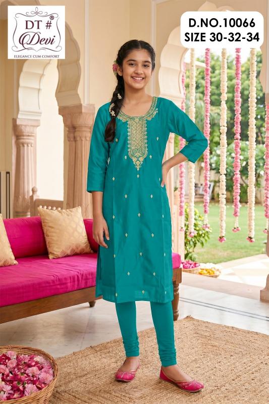DT Devi Jaini vol 2 10066 catalog kids wear wholesale in pune