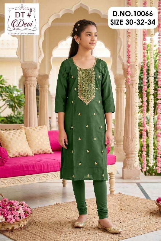 DT Devi Jaini vol 2 10066 catalog kids wear wholesale in pune